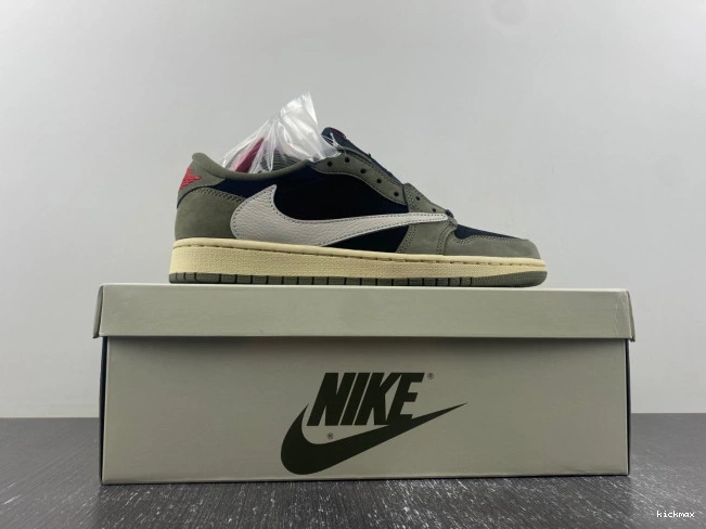 Cheap TRAVIS JORDAN OLIVE' AIR 1 SP LOW 'BLACK SCOTT DM7866-002 OG X 0702